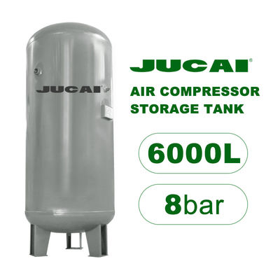 6000L 8BAR Corrosion Resistant Air Storage Tank Large Compressed Air Tank