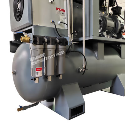 16 Bar 15kw 20Hp All In One Combined Screw Air Compressor With Dryer