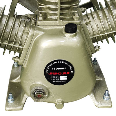 Industrial 3KW Belt Driven 4 Hp Air Compressor Pump Head 1230 Rpm Revolve Speed