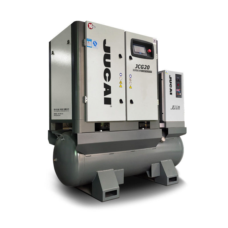 Economical 15kw 20HP Durable Air dryer Combined Screw Air Compressor