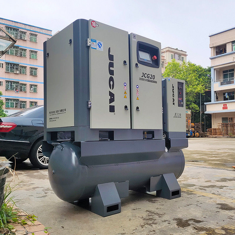 Combined 15KW IP54 20 Hp Air Compressor With Dryer And Line Filters