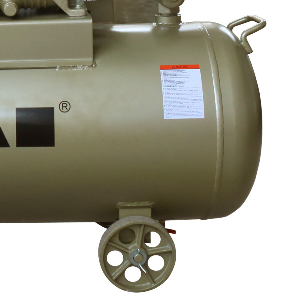 10hp 7.5kw 250L Piston High Pressure Air Gas Compressors Belt Driven